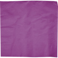 SERV OUATE 38X38 3P VIOLET X100