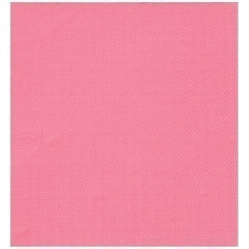 SERVIETTE MICRO GAUFFRE 25X25CM FUSHIA X50