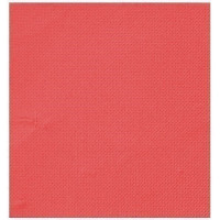 SERVIETTE MICRO GAUFFRE 25X25CM ROUGE X50