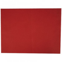 SET PAPIER 30X40CM ROUGE X1000