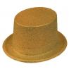 CHAPEAU HAUT DE FORME PAILLETTE OR