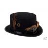 CHAPEAU STEAMPUNK NOIR