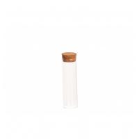 TUBE EN VERRE 10CM DIAM 3CM