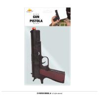 PISTOLET NOIR 27CM
