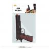PISTOLET NOIR 27CM