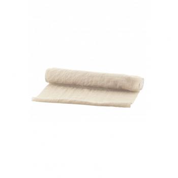 CHEMIN DE TABLE TARLATANE IVOIRE 28CM X3M