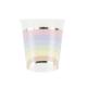 GOBELETS ARC EN CIEL PASTLE 200ML X8