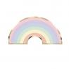 SERVIETTES ARC EN CIEL PASTEL 17X33CM X16