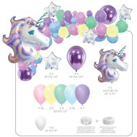 KIT 50 BALLONS POUR ARCHE LICORNE