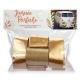 KIT DE DECORATION DE VOITURE OR (6noeuds+1 gros noeud+tulle20M) 