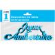 DECORATION DE TABLE ANNIVERSAIRE METALLISEE BLEUE