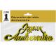DECORATION DE TABLE ANNIVERSAIRE METALLISEE OR
