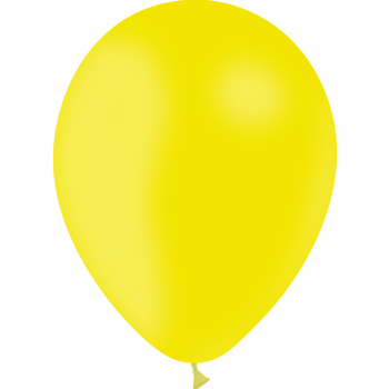 BALLON LATEX JAUNE CITRON 12"30CM X50