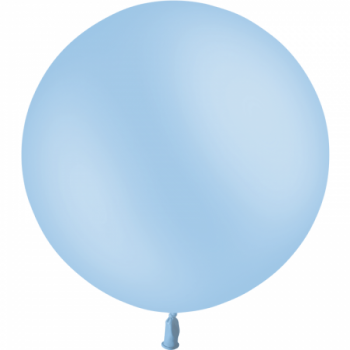 BALLON LATEX STD PASTEL BLEU CIEL 3"91CM