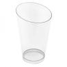 Verrine conique haute transparente réutilisable 7.5CL X25
