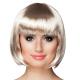 PERRUQUE CABARET BLOND PLATINE