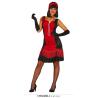 COSTUME CHARLESTON ROUGE ET NOIR T.M