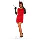 COSTUME CHARLESTON ROUGE T.L (42-44)