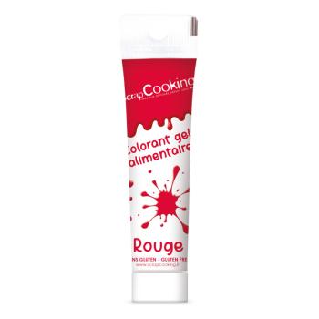 COLORANT GEL ALIMENTAIRE ROUGE 20G