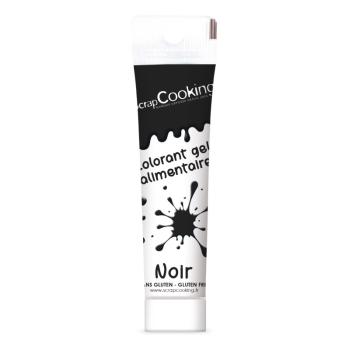 COLORANT GEL ALIMENTAIRE NOIR 20G