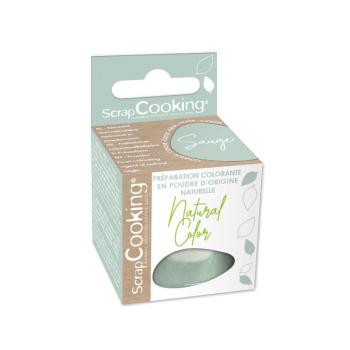 COLORANT ALIMENTAIRE EN POUDRE SAUGE 10G