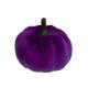 CITROUILLE VELOURS VIOLET DIAM 10CM X7/11CM HT