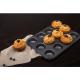 PLAQUE METAL 12 MUFFINS 35X26,5X3CM