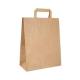 Sac cabas en carton Kraft brun 26+17X25  (X250)