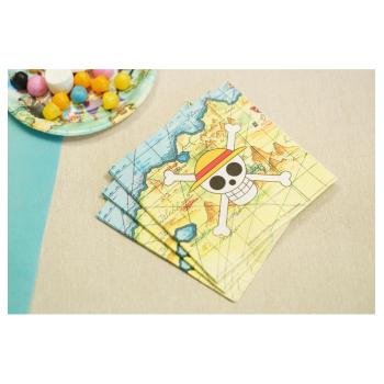 SERVIETTES ONE PIECE 33X33CM  X20