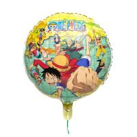 BALLON ALU ROND ONE PIECE 43CM