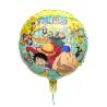 BALLON ALU ROND ONE PIECE 43CM