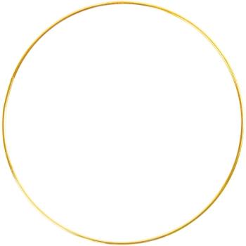 CERCLE A DECORER METAL OR DIAM 20CM