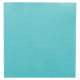 SERVIETTE DOUBLE POINT 38X38 BLEU CARAÏBES X50