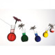 GUIRLANDE 12 FIOLES VERRE PROMO