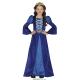 COSTUME MEDIEVAL BLUE LADY T.10-12 ANS