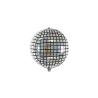 BALLON ALU BOULE DISCO ARGENT 40CM