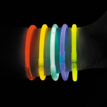 BRACELETS FLUO X15 COULEURS ASS
