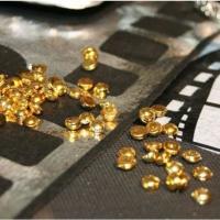 PERLES DE PLUIE METALLISEES OR 40G