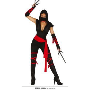 COSTUME NINJA FEMME T.XS