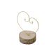 PORTE ALLIANCE BOIS ET COEURS METAL