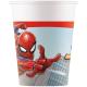 GOBELETS CARTON SPIDERMAN CRIME FIGHTER 25CL X8