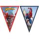 GUIRLANDE FANIONS CARTON SPIDERMAN CRIME FIGHTER 2,3M