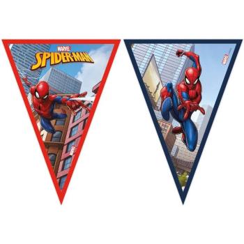 GUIRLANDE FANIONS CARTON SPIDERMAN CRIME FIGHTER 2,3M
