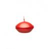 SET 6 BOUGIES FLOTTANTES ROUGE METAL