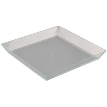 Couvercle assiette pulpe carrée 130x130MM X25