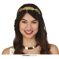DIADEME ROMAIN METALLISE