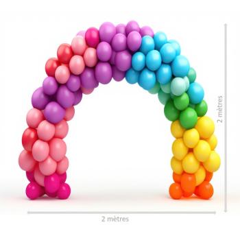 ARCHE A BALLONS 2X2M (pour environ 140 ballons)