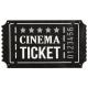 SERVIETTE THE CINEMA 40X33CM X20
