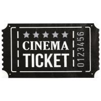SERVIETTE THE CINEMA 40X33CM X20