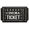SERVIETTE THE CINEMA 40X33CM X20